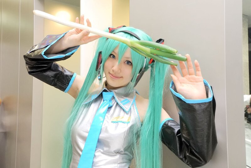 Person in Cosplay — Cyan