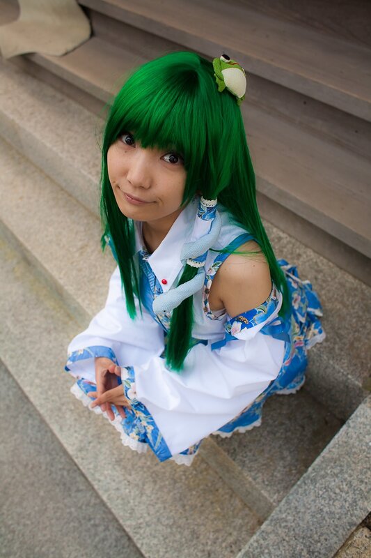 Person in Cosplay — Green, Playful, Afternoon, Photograph
