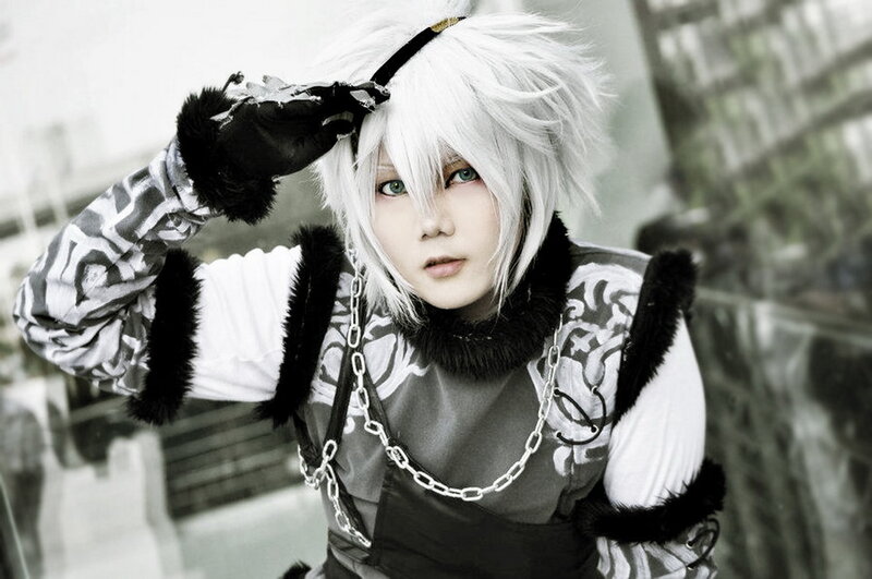 Person in Cosplay — White, Dramatic