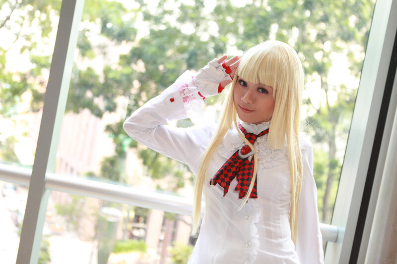 Person in Cosplay — White
