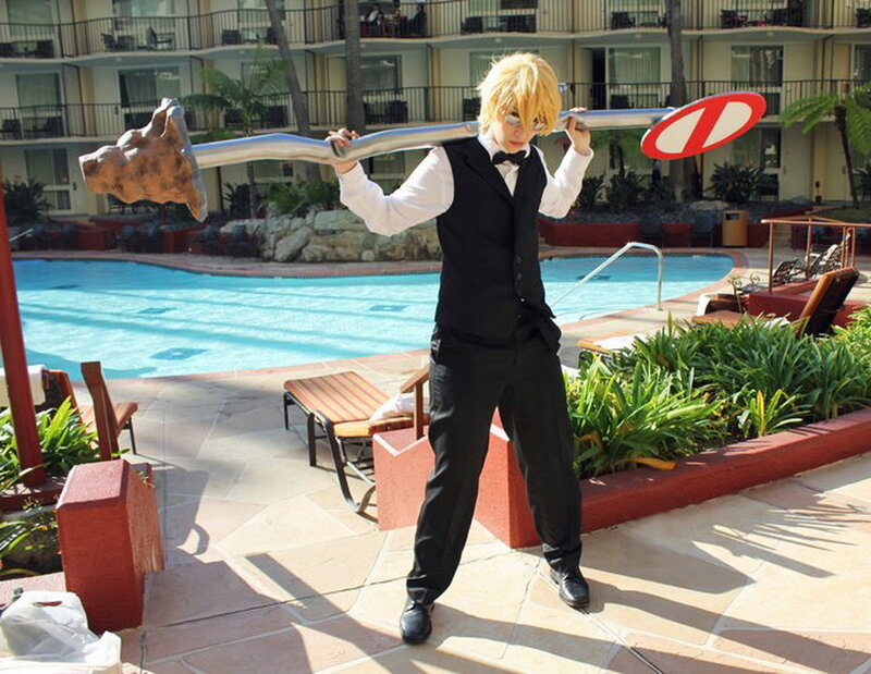 Person in Costume — Black, Calm
