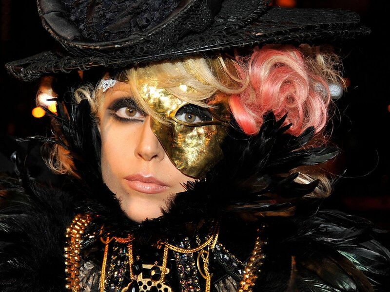 Person in Costume — Black, Dramatic