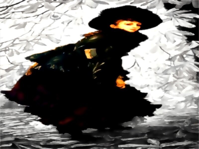 Person in Dark Coat