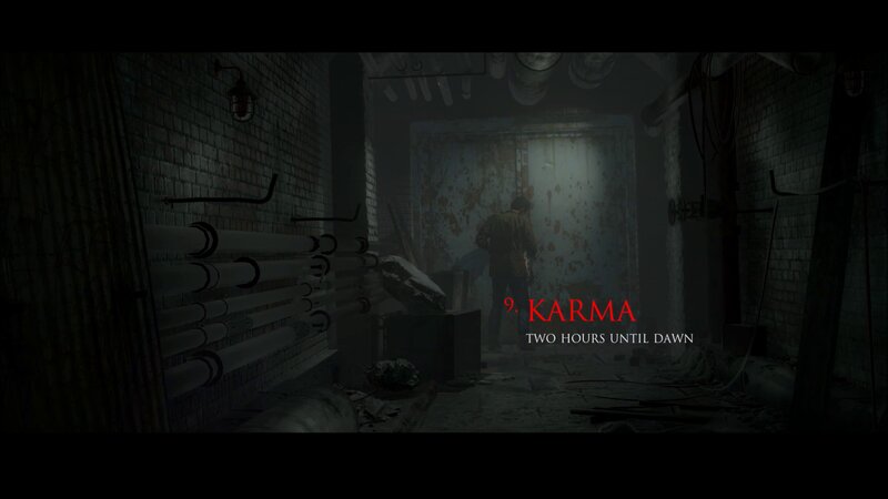 Person in Dark Corridor — Black, Dark, Tense