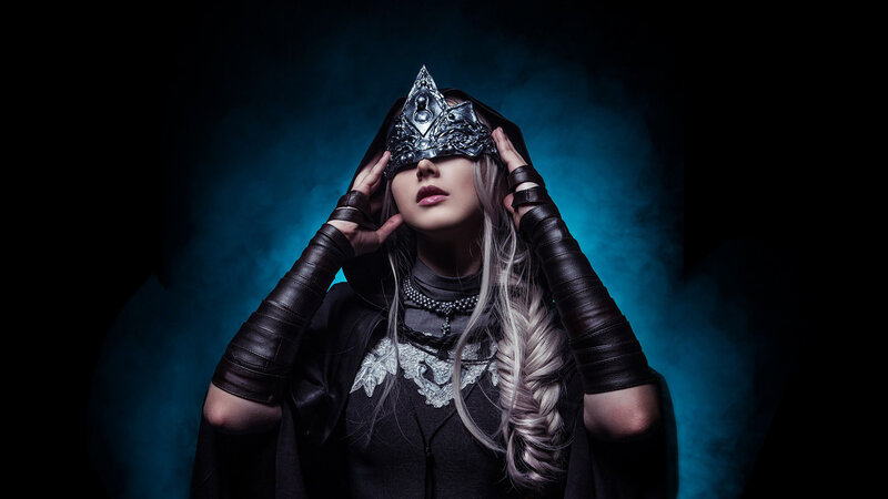 Person in Dark Costume