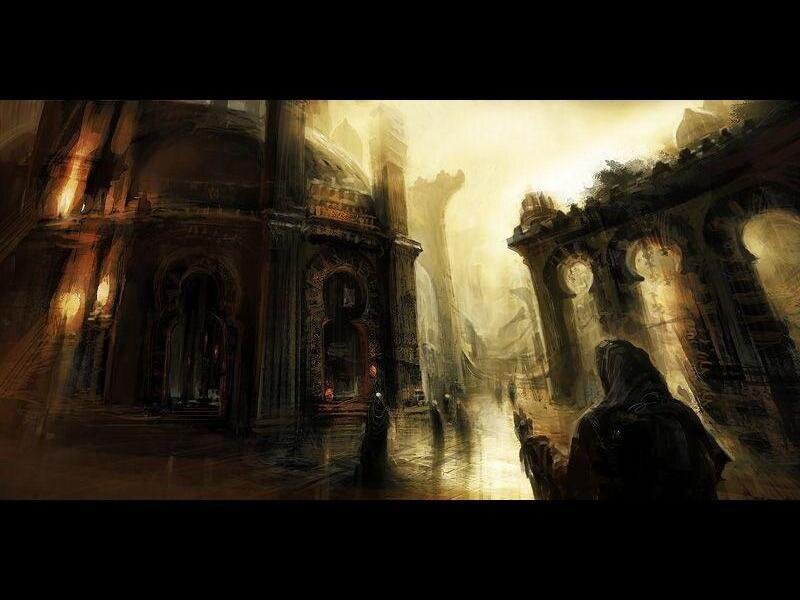 Person in Dark Hooded Cloak