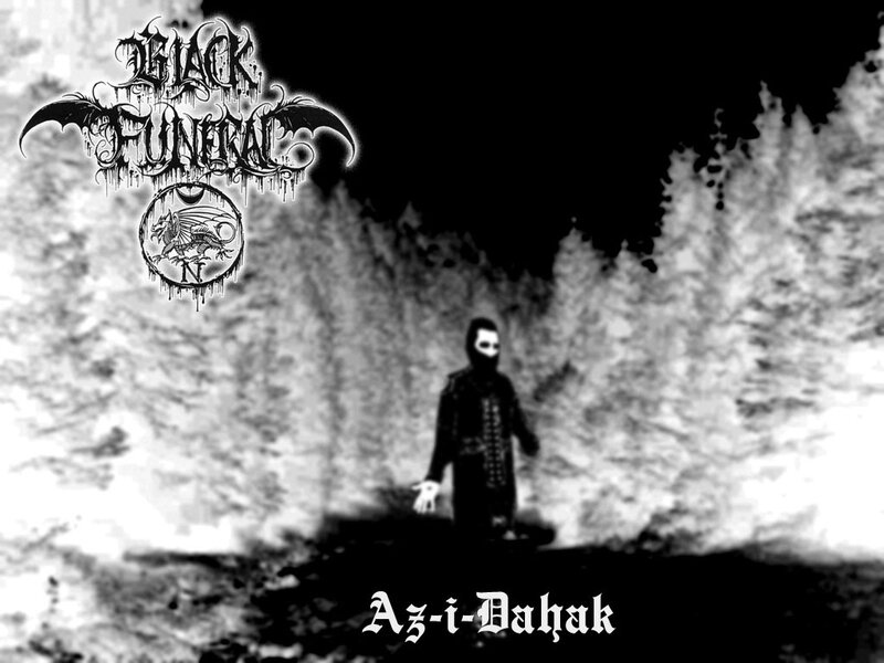 Person in Dark Robe — Black