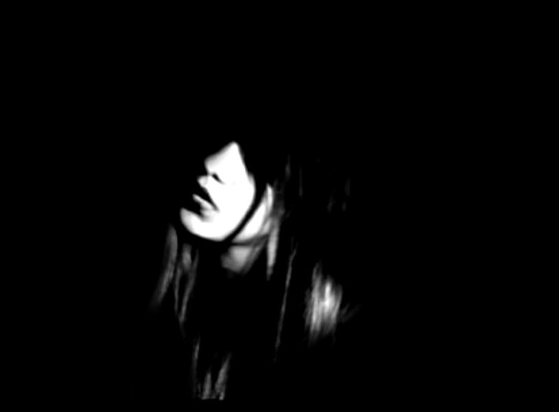 Person in Dark Room — Black, Night