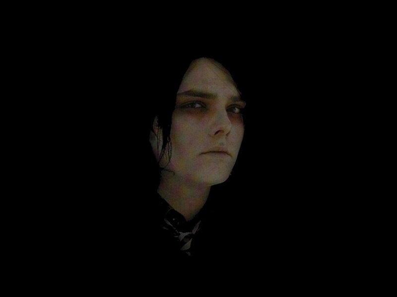 person in dark setting