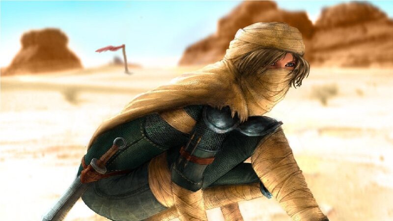 Person in Desert Attire
