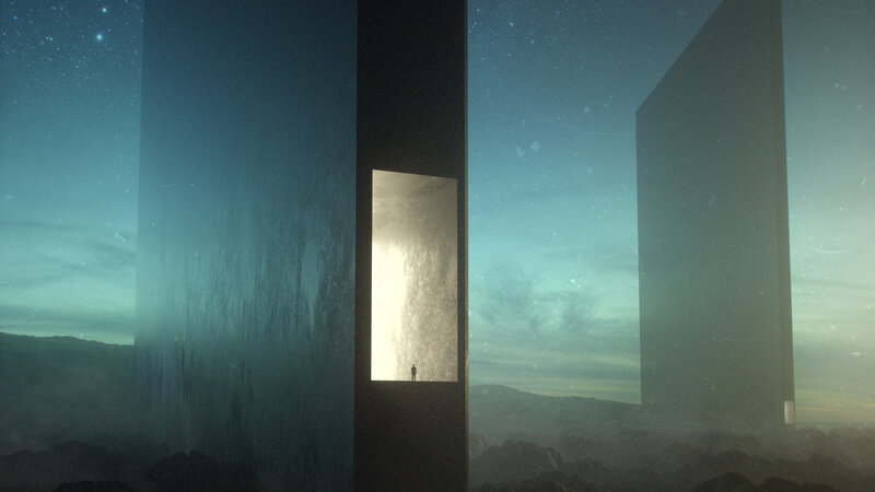 Person in Doorway