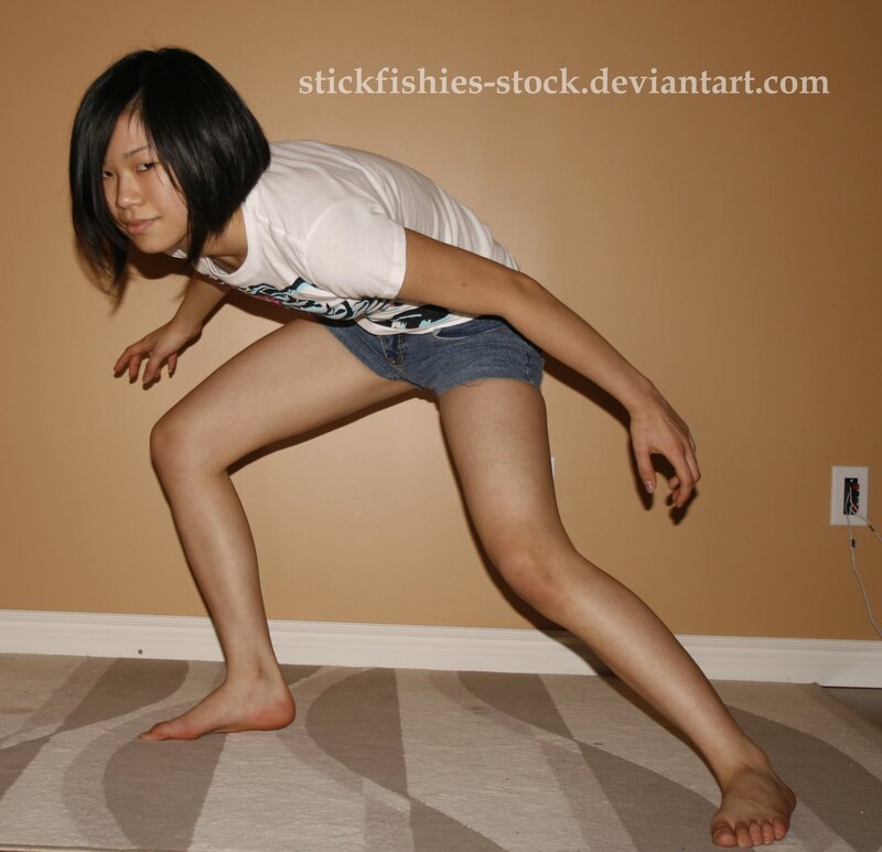 person in dynamic pose