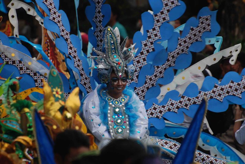 Person in Festival Costume