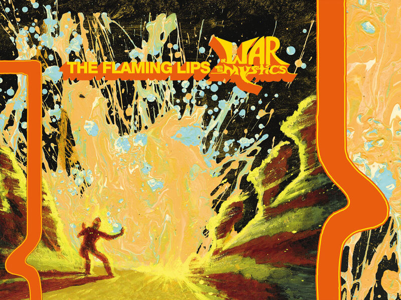 Person in Fiery Cave