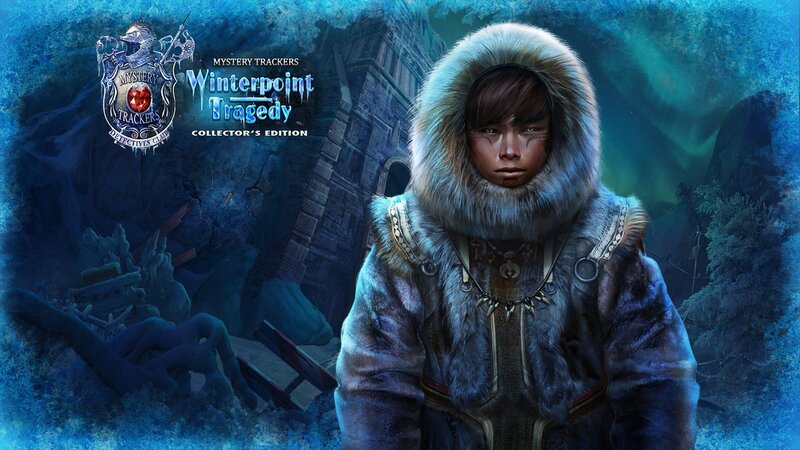 Person in Fur Coat — Blue