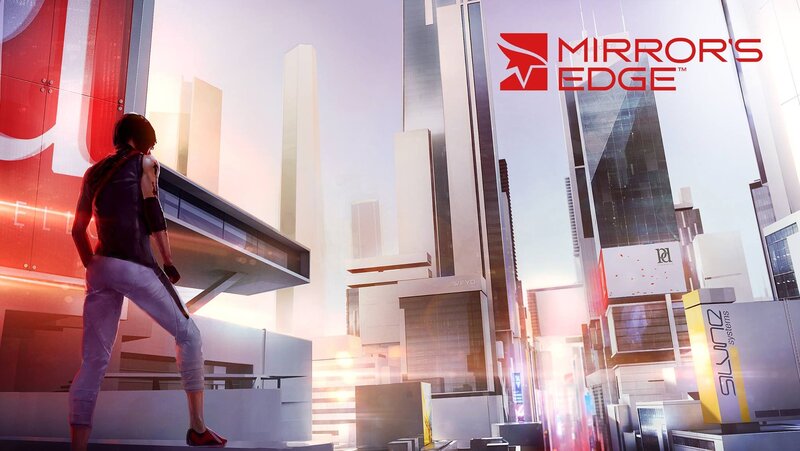 Person in Futuristic City — White