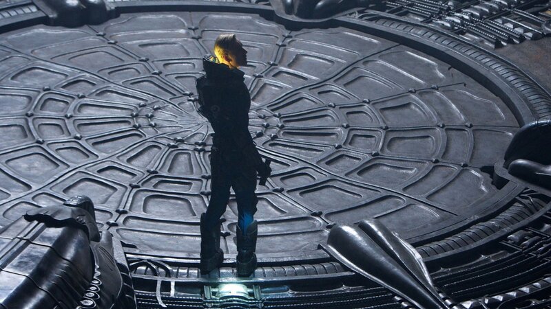 Person in Futuristic Suit — Black, Dramatic, Photograph