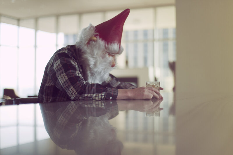 Person in Gnome Costume