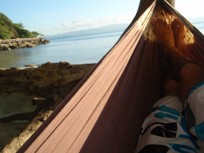 Person in Hammock — Brown
