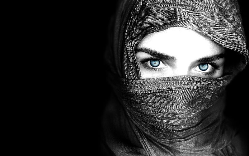 Person in Headscarf