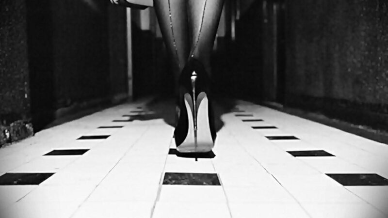 Person in High Heels — Black
