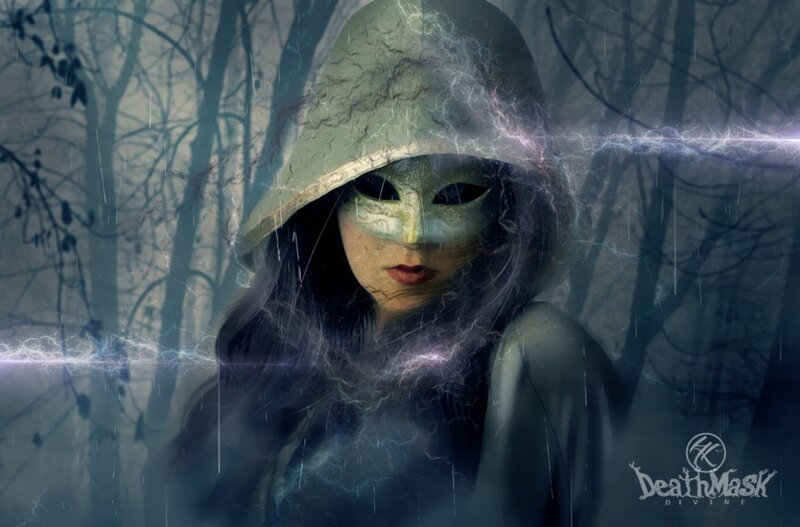 Person in Hooded Cloak — Gray