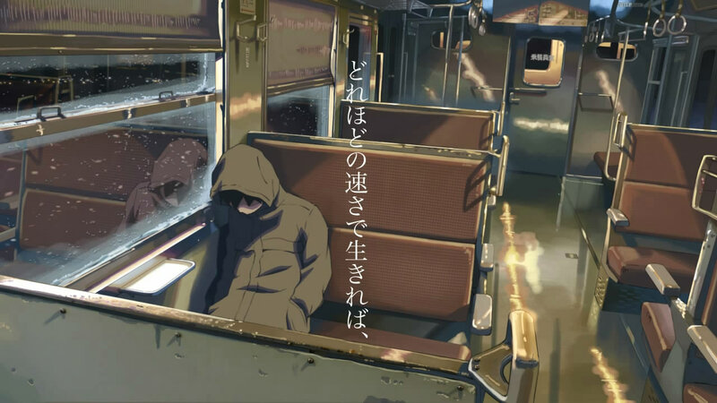 Person in Hooded Jacket — Brown, Melancholic, Night