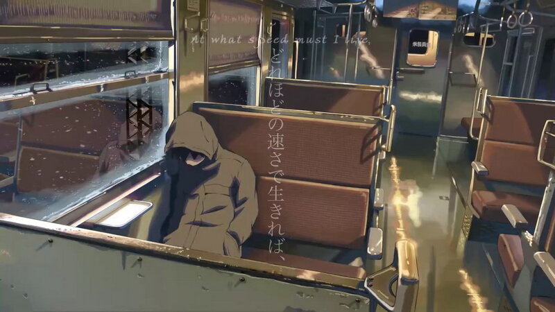 Person in Hooded Jacket — Brown, Melancholic