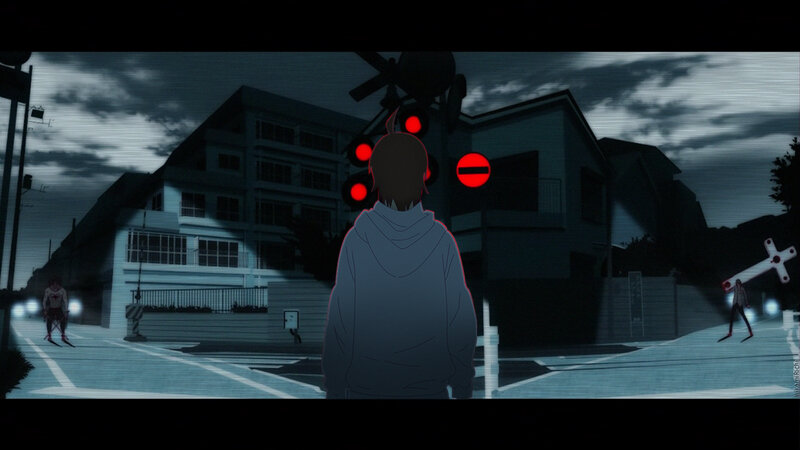 Person in Hoodie at Night