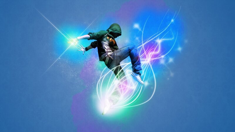 Person in Hoodie Dancing
