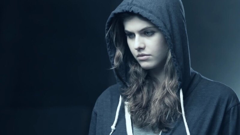 Person in Hoodie — Gray, Serious