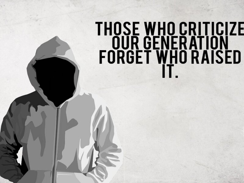 Person in Hoodie — Gray