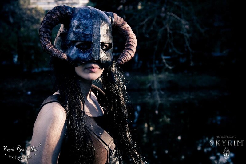 Person in Horned Helmet