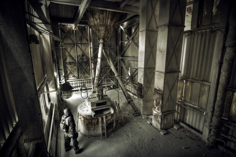 Person in Industrial Facility