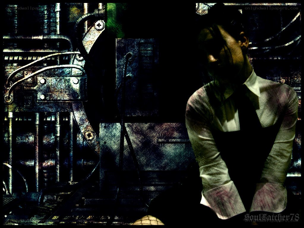 person in industrial setting