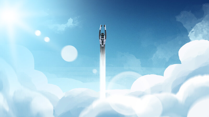 Person in Jetpack