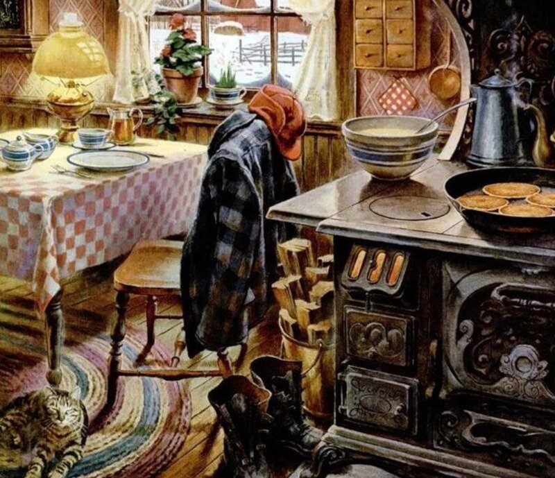 Person in Kitchen