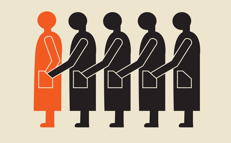 Person in Line