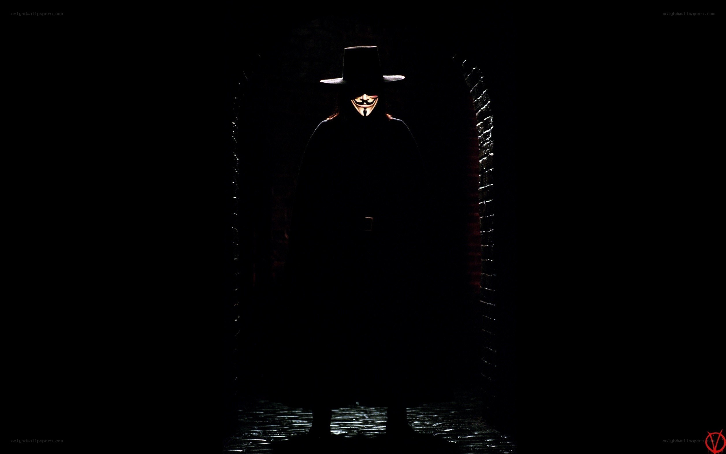 person in mask and hat