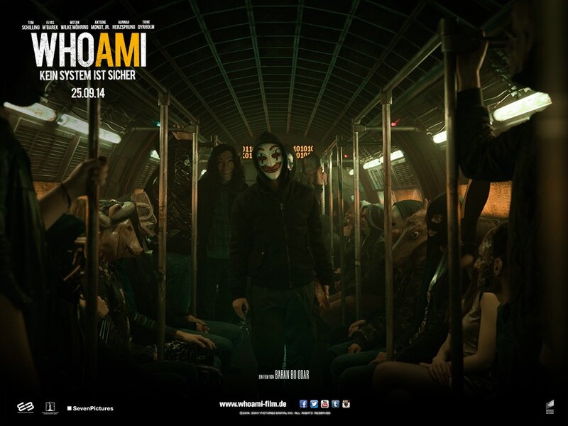 Person in Mask on Subway
