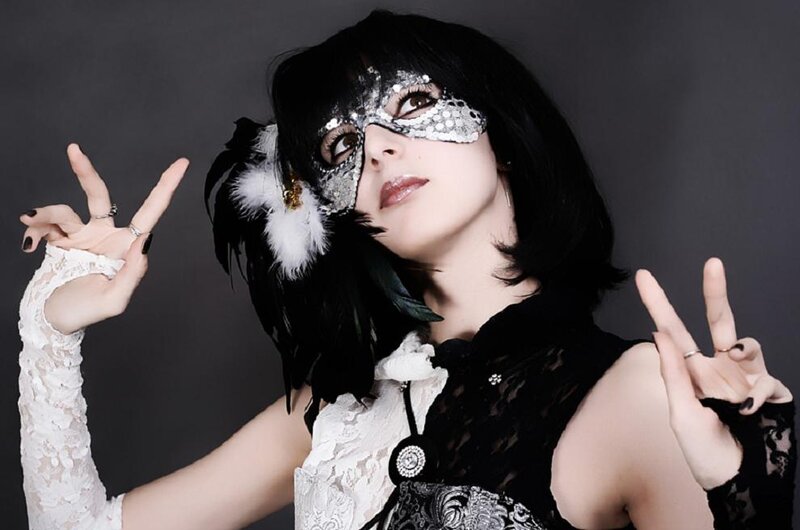 Person in Masquerade Costume