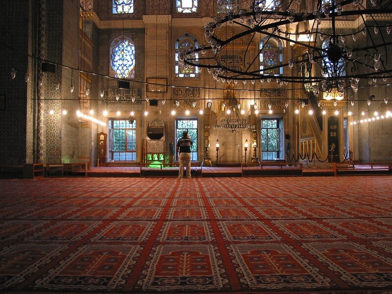 Person in Mosque