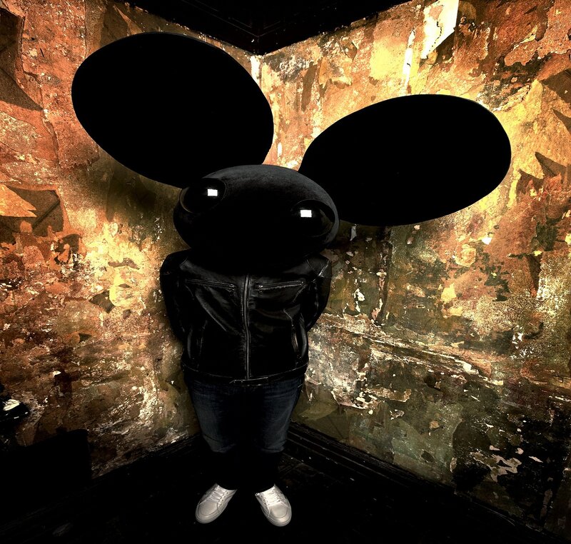 Person in Mouse Mask — Black
