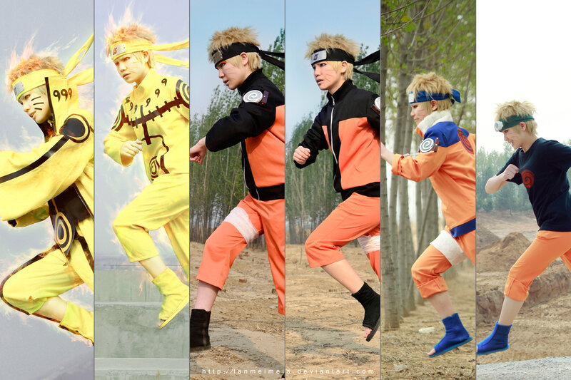 Person in Naruto Costumes