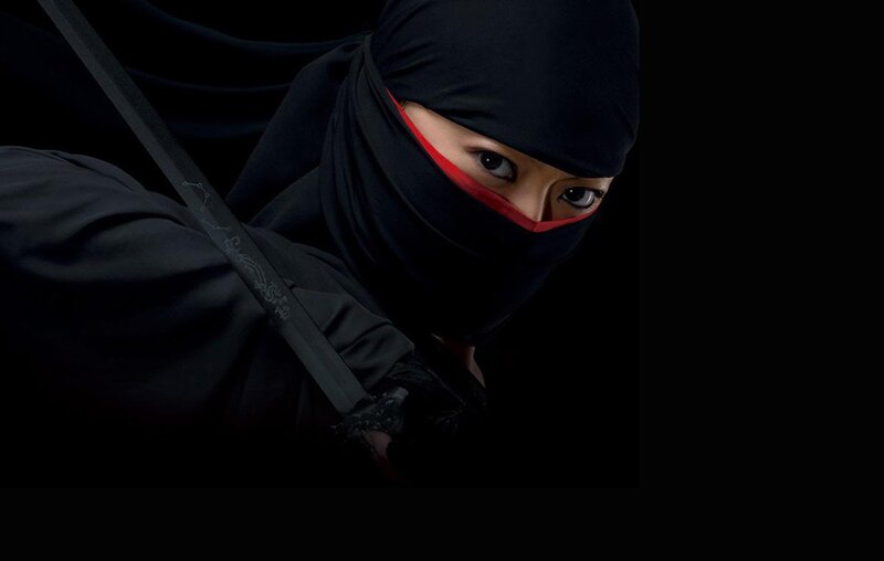 Person in Ninja Mask