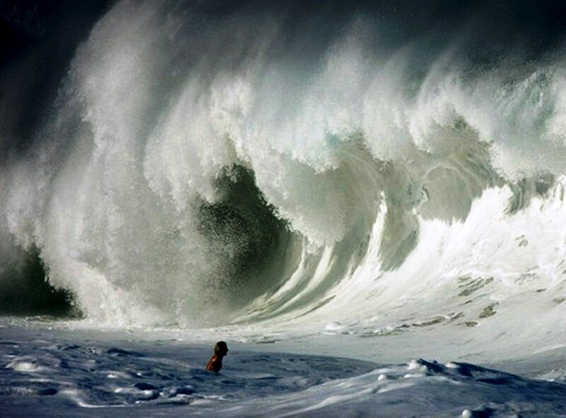 Person in Ocean