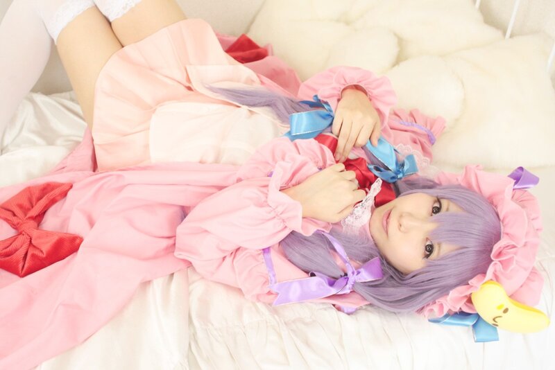Person in Pink Costume — Calm