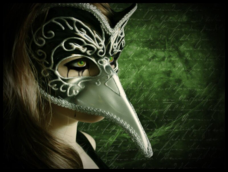 Person in Plague Mask