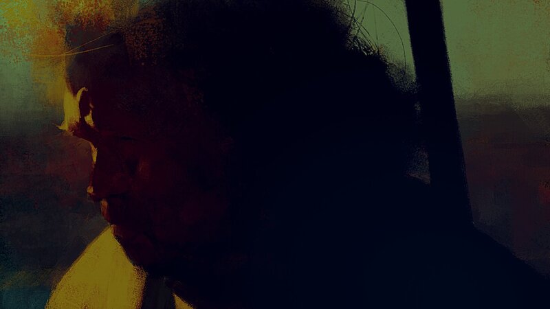Person in Profile — Yellow