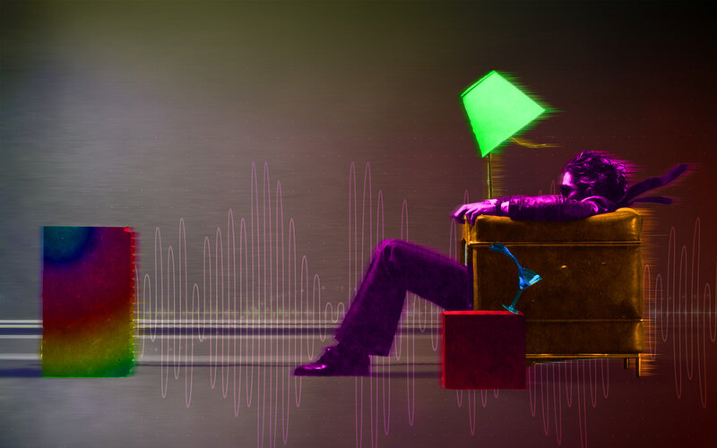 Person in Purple Suit